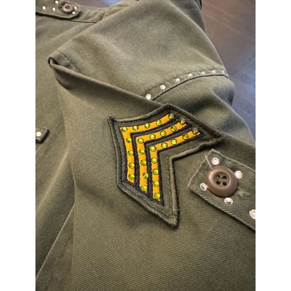 Rothco Rhinestone Embellished U.S. Army Shirt - Sz XL - Picture 9 of 14